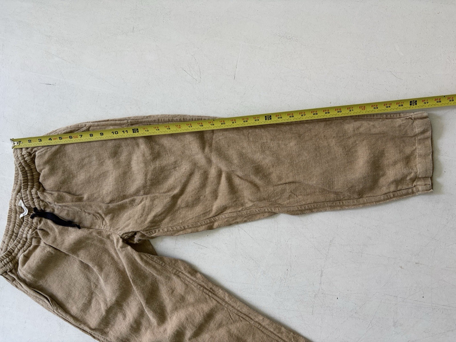 3sixteen Men’s Hemp Drawstring Pants Size Small