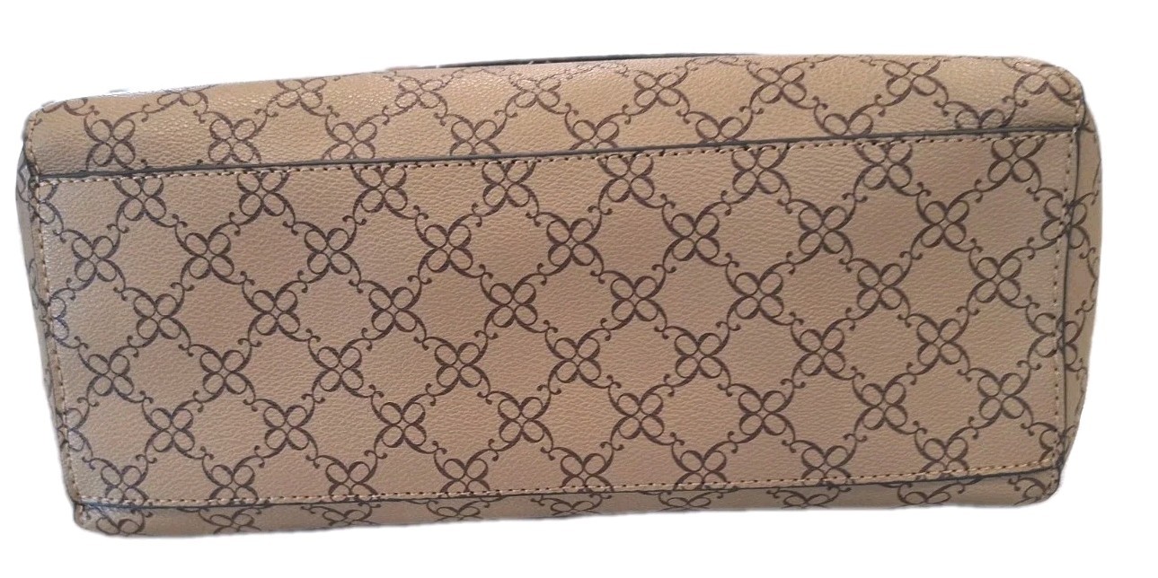 Nine West Tote Dbl Handled Adjustable Shoulder Handbag Multi Pockets