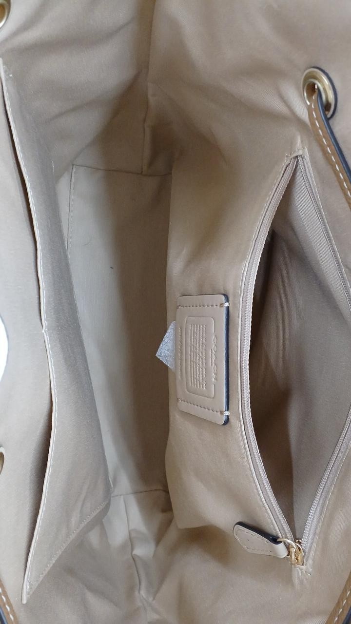 Andy Tote Bag CA165 Model Ivory Condition A COACH