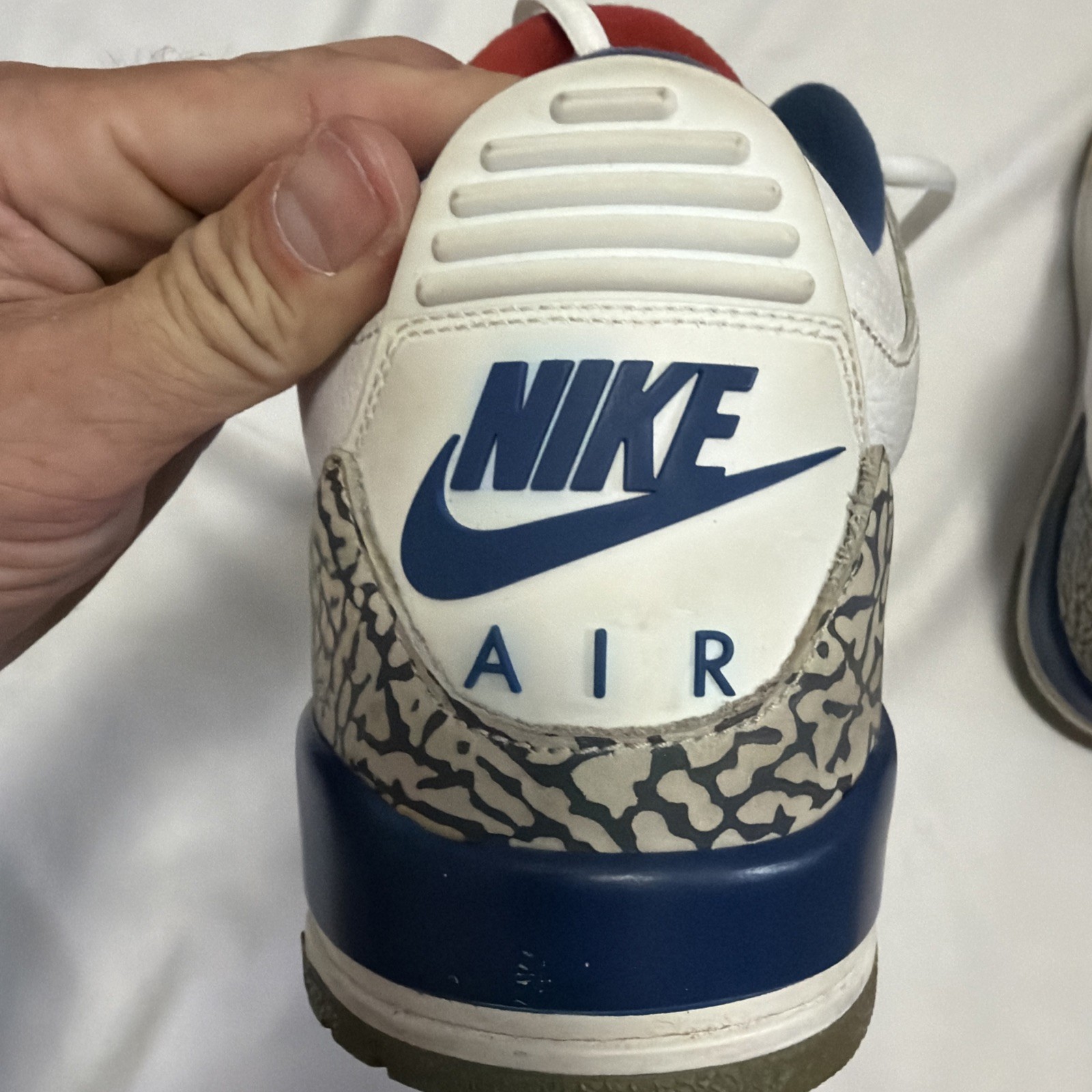 Jordan 3 Retro OG True Blue 2016 Sneaker US Men’s Size 11