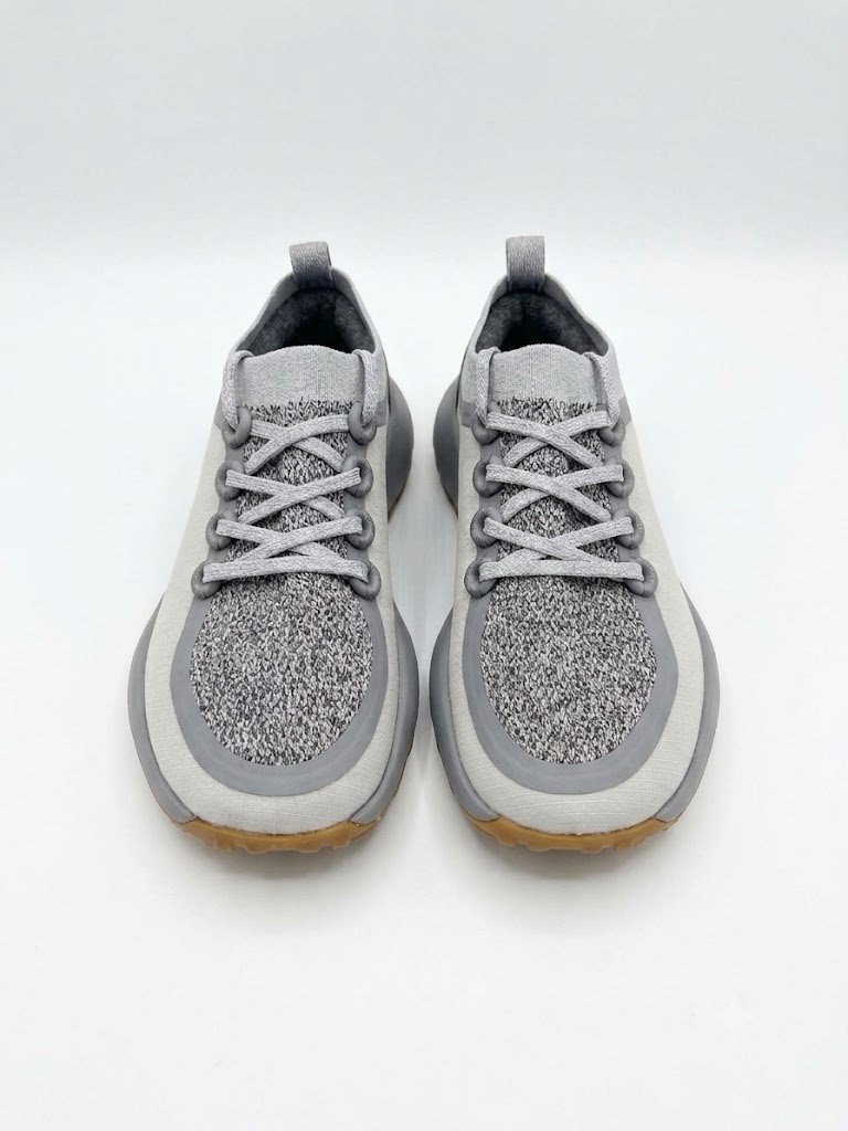 Allbirds Women’s Gray Heathered Lace-Up Low Top Athletic Sneakers Rubber Sole
