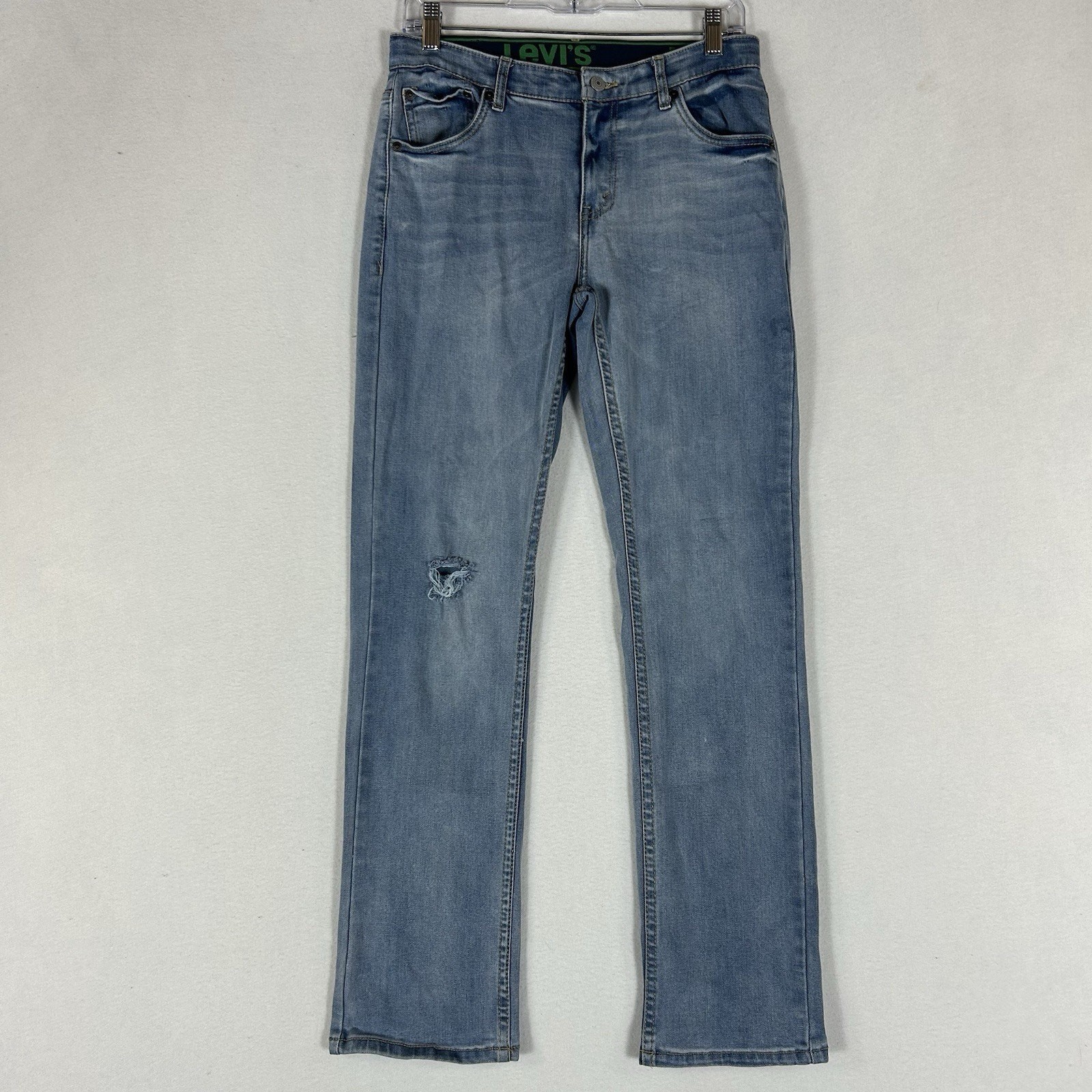 Levi’s Boys’ 511 Slim Fit Eco Performance Jeans Size 18 Reg (29×31) Blue Casual