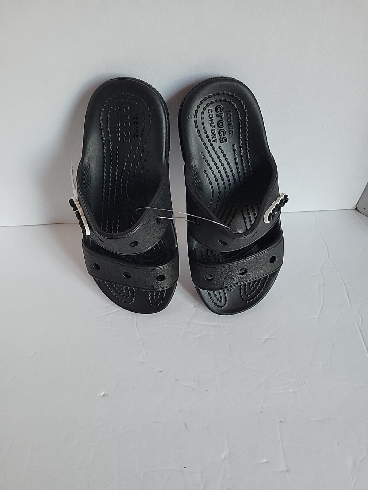 Crocs Unisex-Adult Classic Sandal Slide, W 4, M 2 – black new