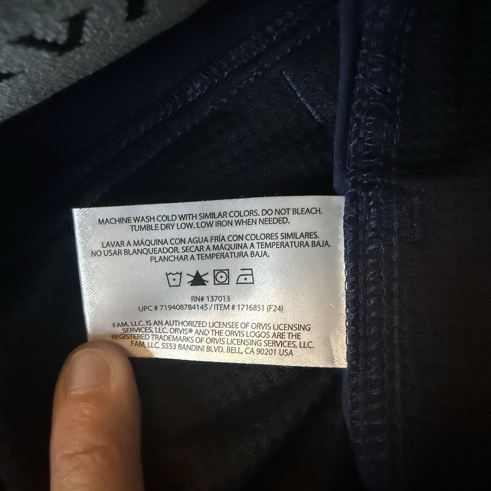 Orvis Tech Pants Men’s 38×30 NWT Blue Stretch Water Repellent Hiking Travel