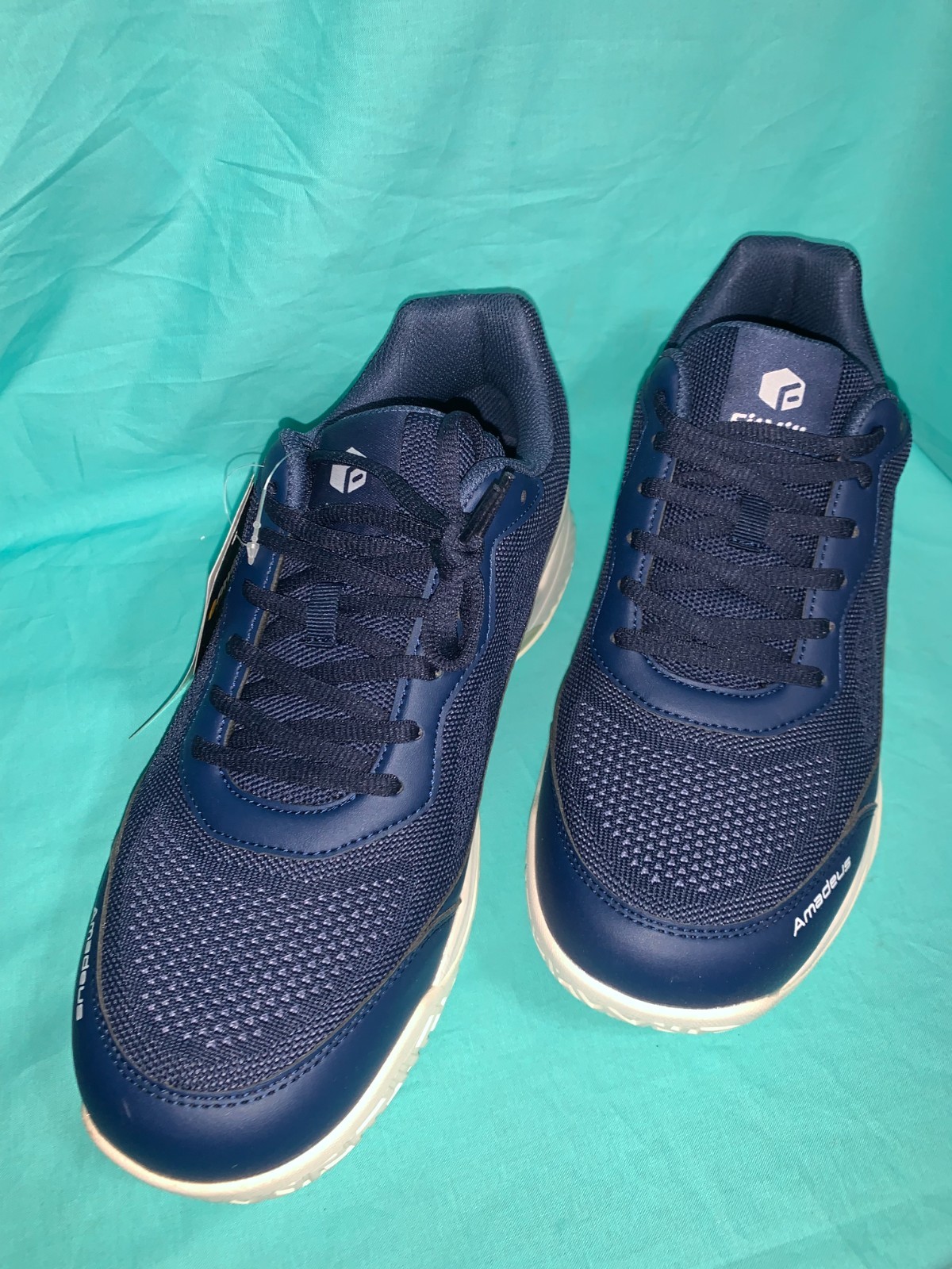 FitVille Men’s Pickleball Shoes Tennis Shoes Sneakers All Court Racquetball 12M