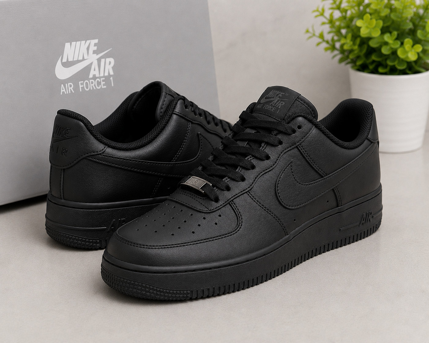 Nike Air Force 1 ’07 Black Men Women Sizes CW2288-001 NBY New Shoes Authentic