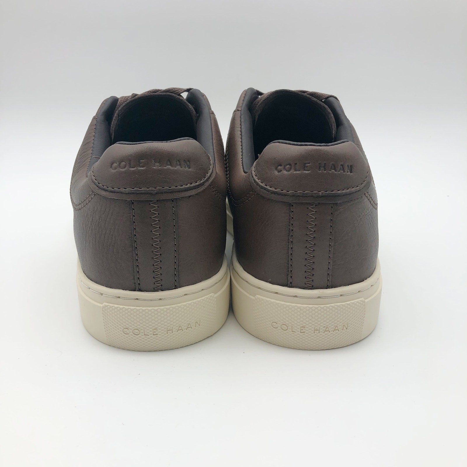 Cole Haan Mens Jensen Low-Top Casual Sneakers US 9 M EU 42 Brown Leather NIB