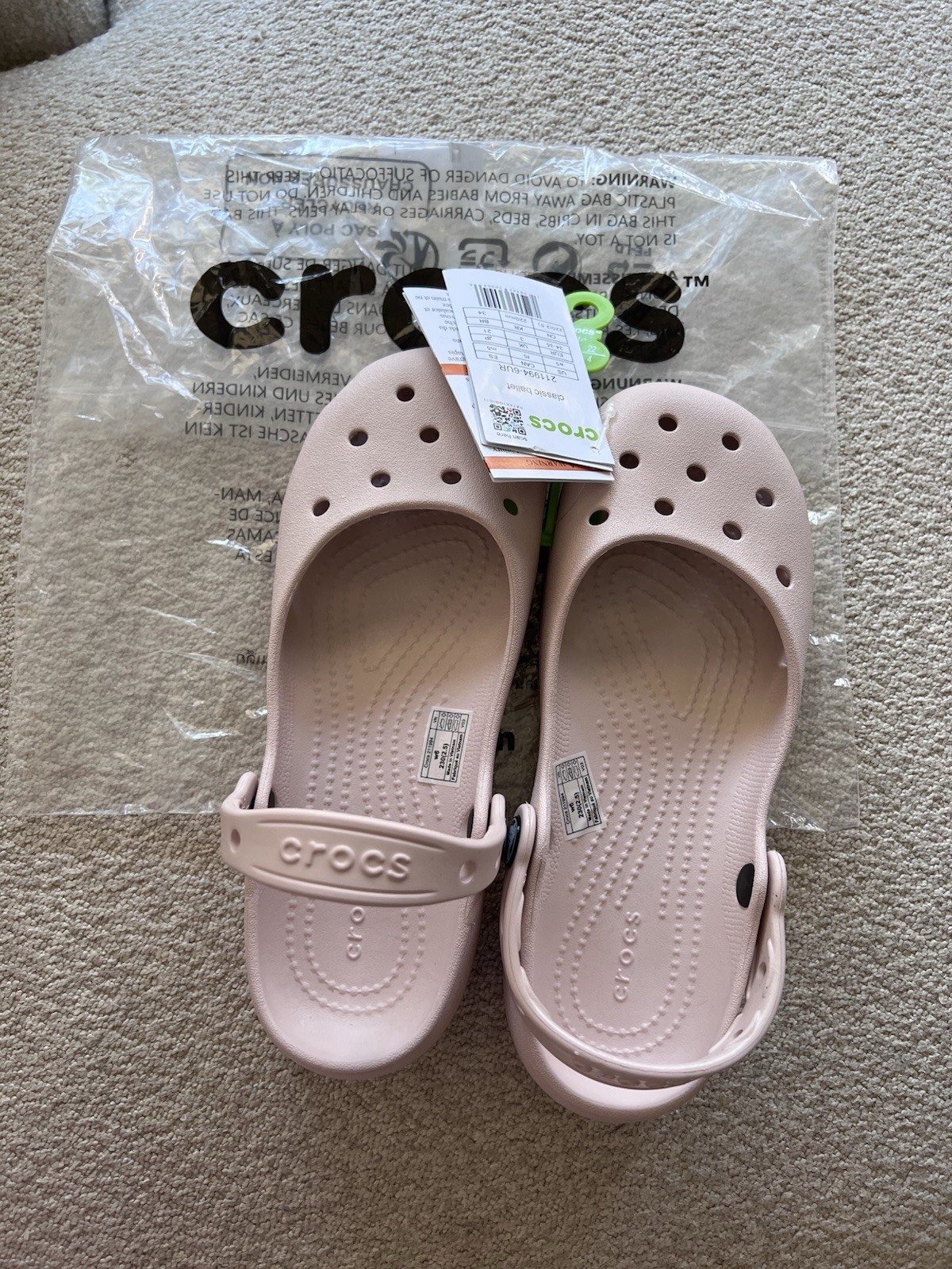 Crocs Women’s Ballet Flats – Pink