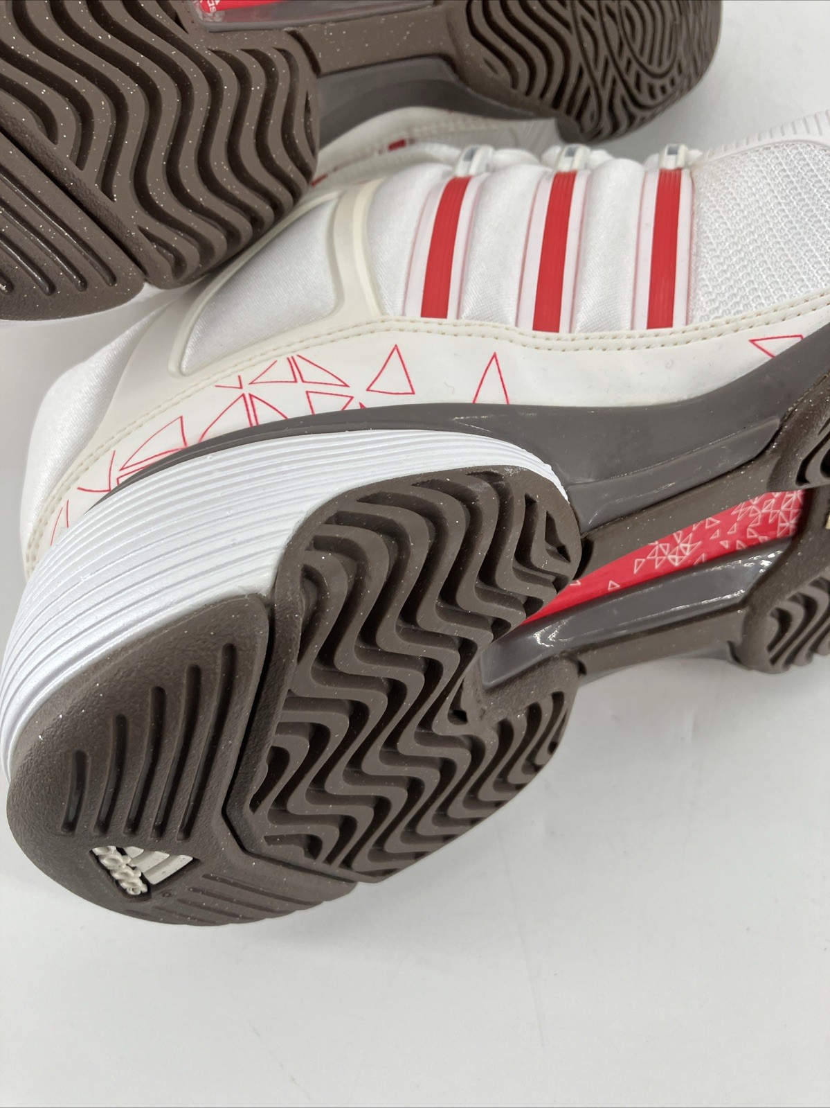 Size 9.5 WOMENS ADIDAS BARRICADE V TENNIS PICKLEBALL SNEAKERS SHOES G03631