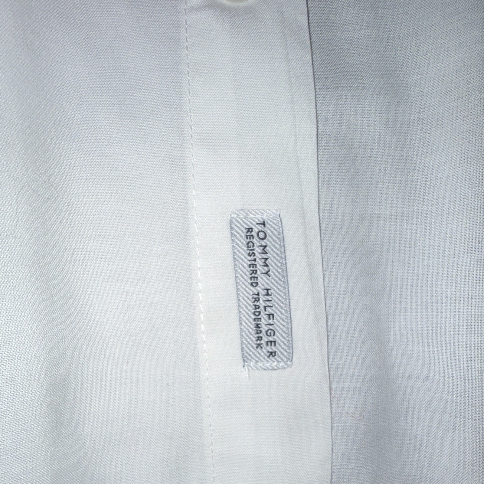 Tommy Hilfiger THFLEX Men’s L Regular Fit White Short Sleeve Button-Up Shirt