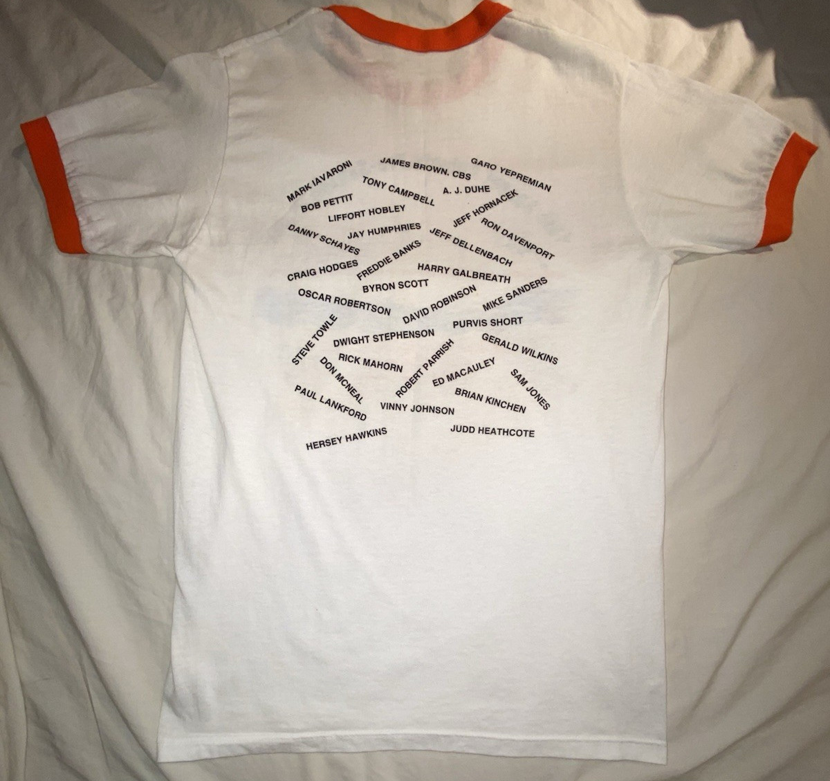 Vtg MIAMI DOLPHINS CRUISE T Shirt 80s Ringer USA MADE Men’s M Colorful RARE