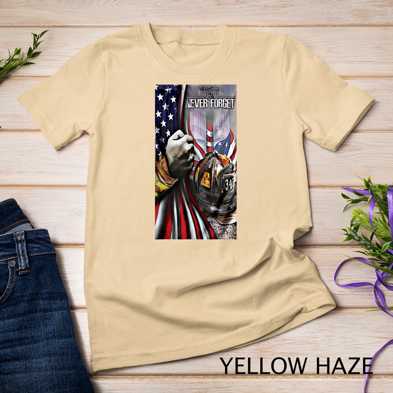 Remember 9-11 American Patriotic 22nd Anniversary T-shirt T-Shirt Unisex T-shirt