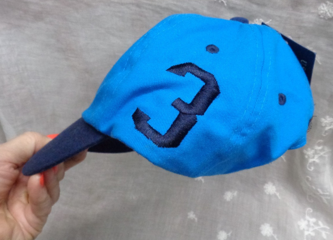 Youth U.S. POLO ASSN. Ball Cap Hat ~ BLUE / USPA 3 ~ Style CH240078 ~ NWT