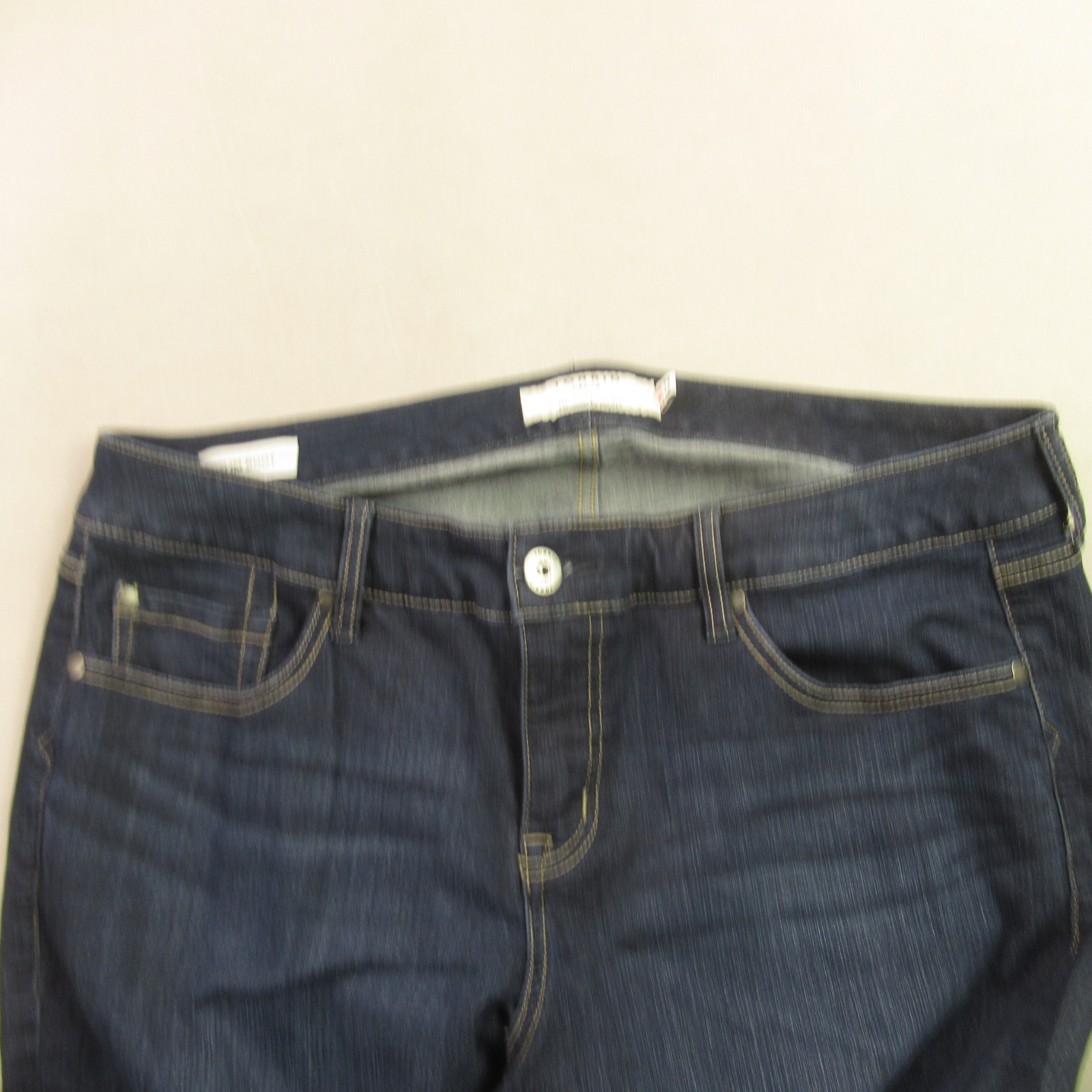 Torrid Jeans Womens 20 Regular Wide Leg Pockets Blue Denim Slim Boot
