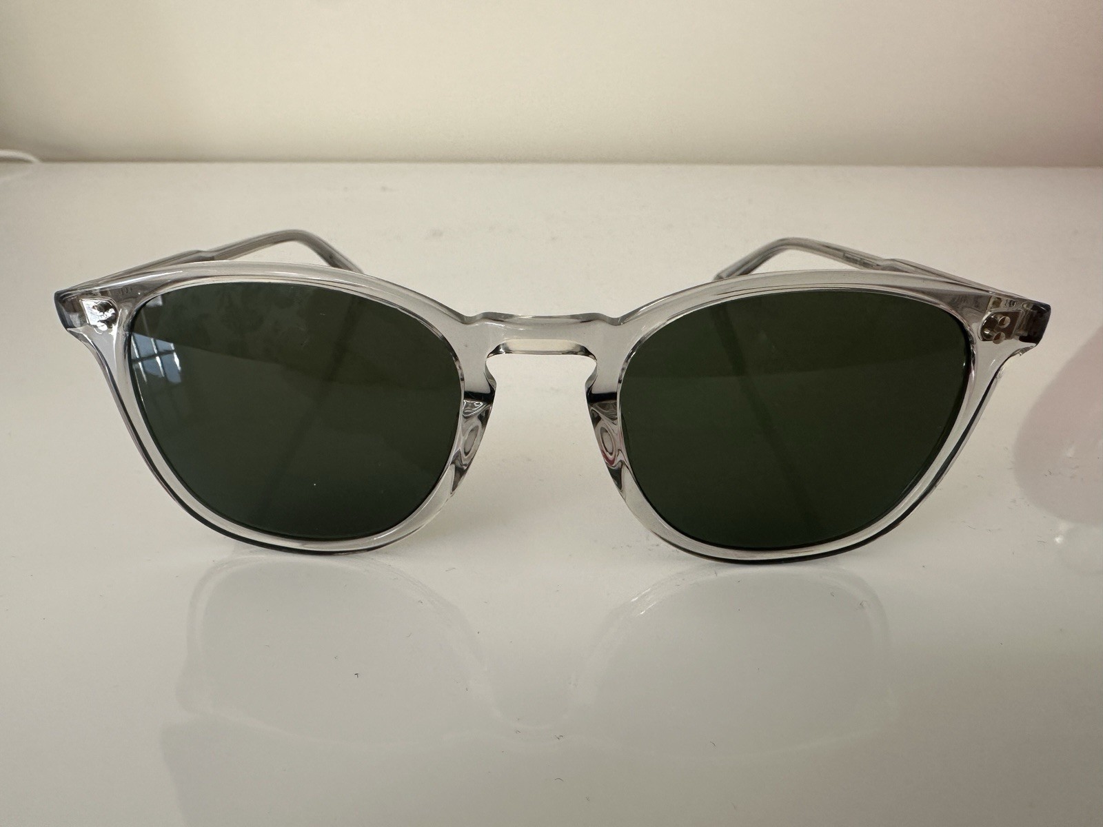 Brand New Garrett Leight Sunglasses Kinney Llg/sfp G15 49MM Made In Japan