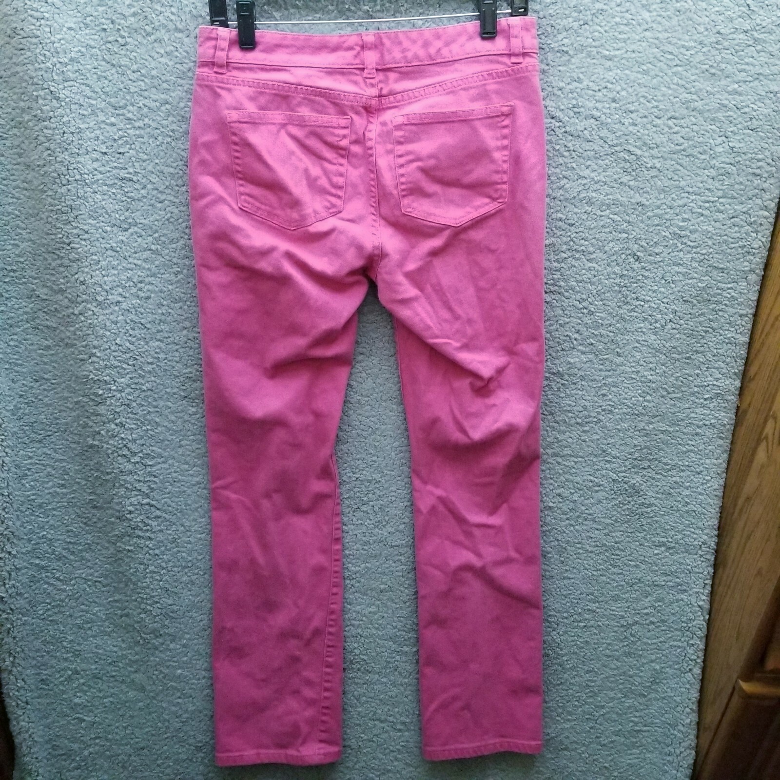 Chaps Women’s Madden 6 Pink Jeans 97% Cotton 3% Elastane 31.5″ 30.5″ 8.5″