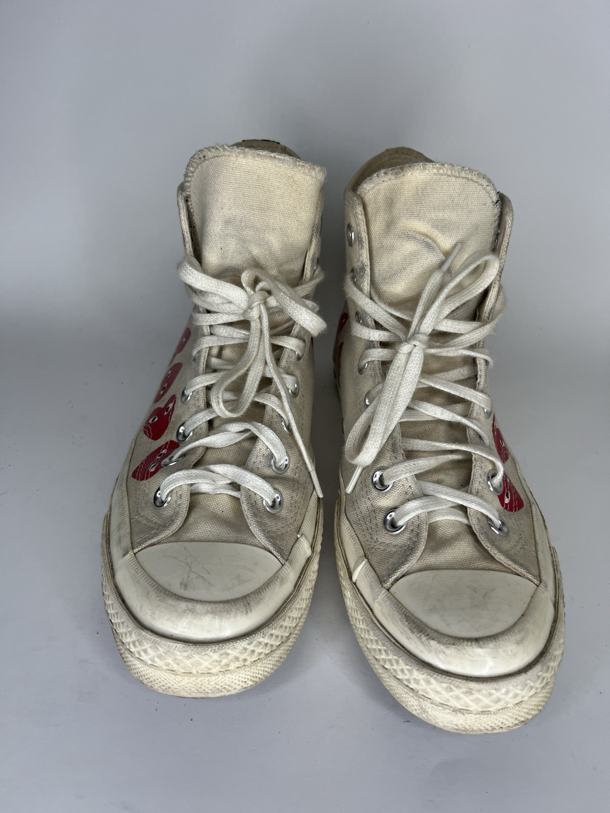 Converse Comme des Garçons Play x Chuck 70 Top High Multi Heart Men Size 40 US 7
