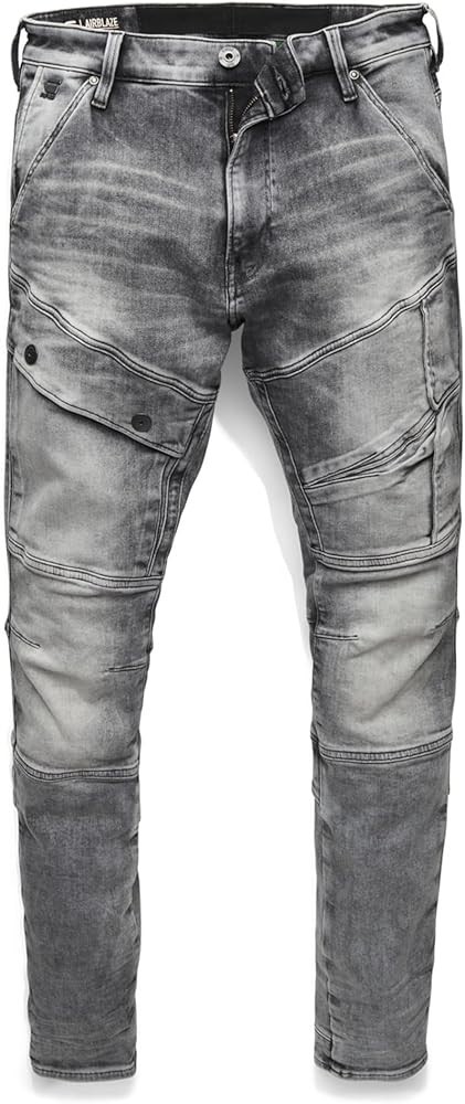 G-Star Raw Mens Airblaze 3D Skinny Fit Jeans size 32 x 32 fadded seal gray