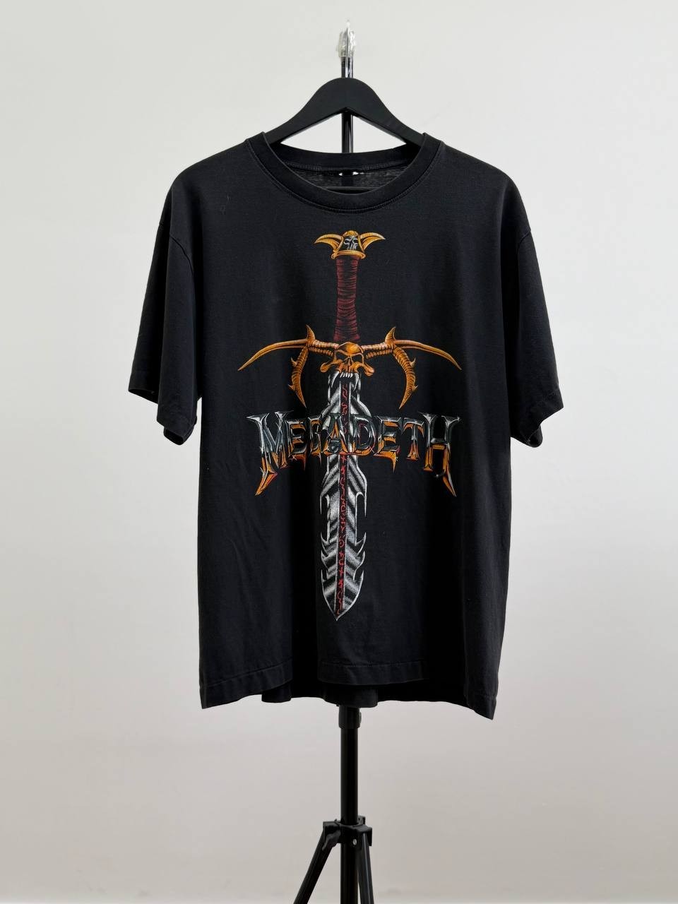 Vintage 90s MEGADETH 1997 mega tess band t-shirt traviss scott Style