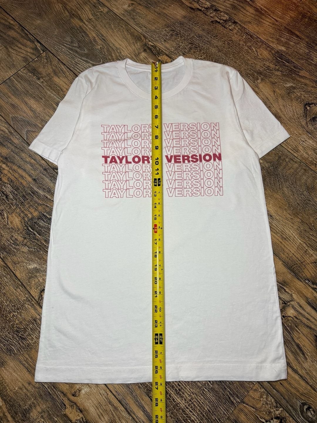 Bella + Canvas Taylor’s Version Graphic Print White T-Shirt