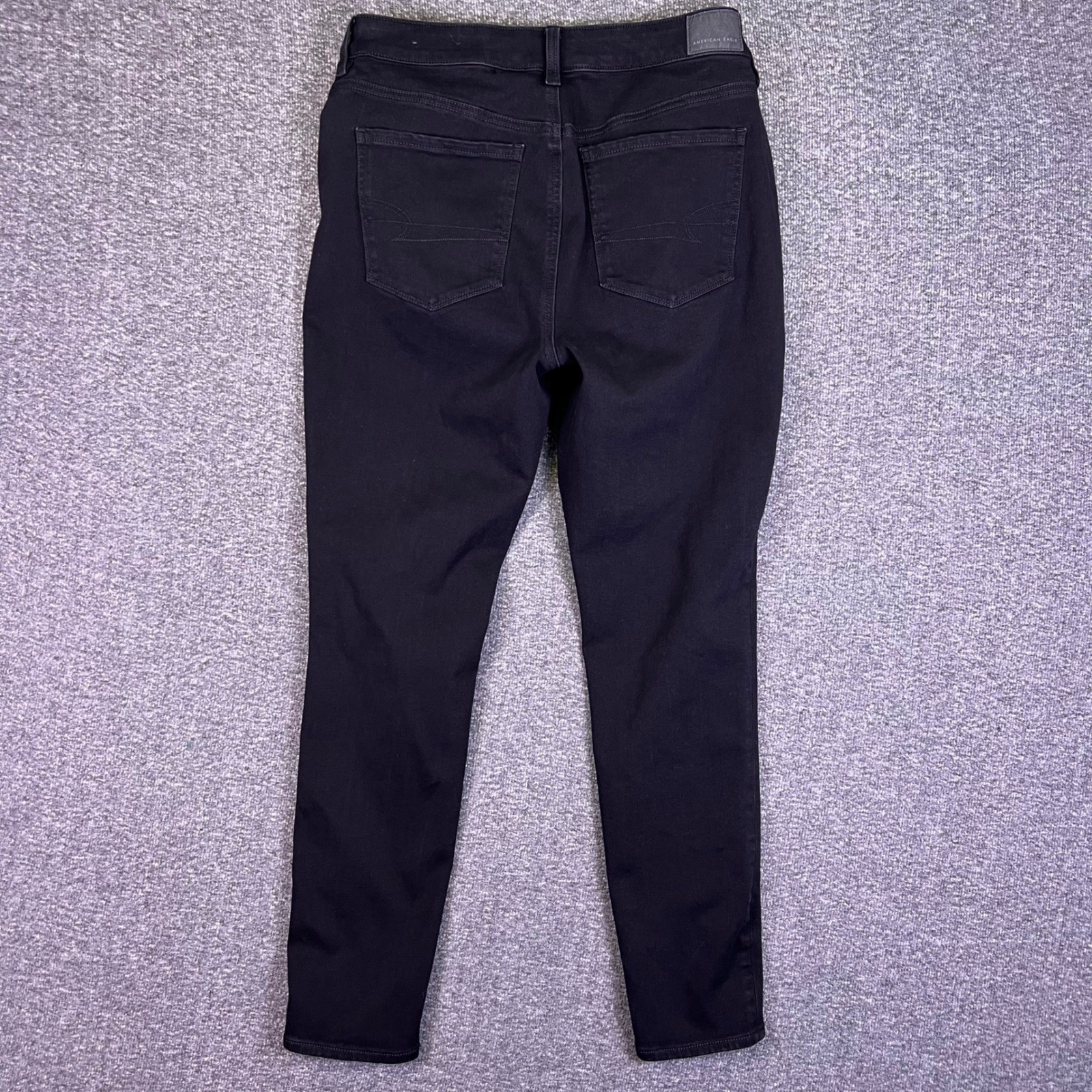 American Eagle Jeans Womens 12 W32 Grunge High-Rise Jegging Skinny Dream Stretch