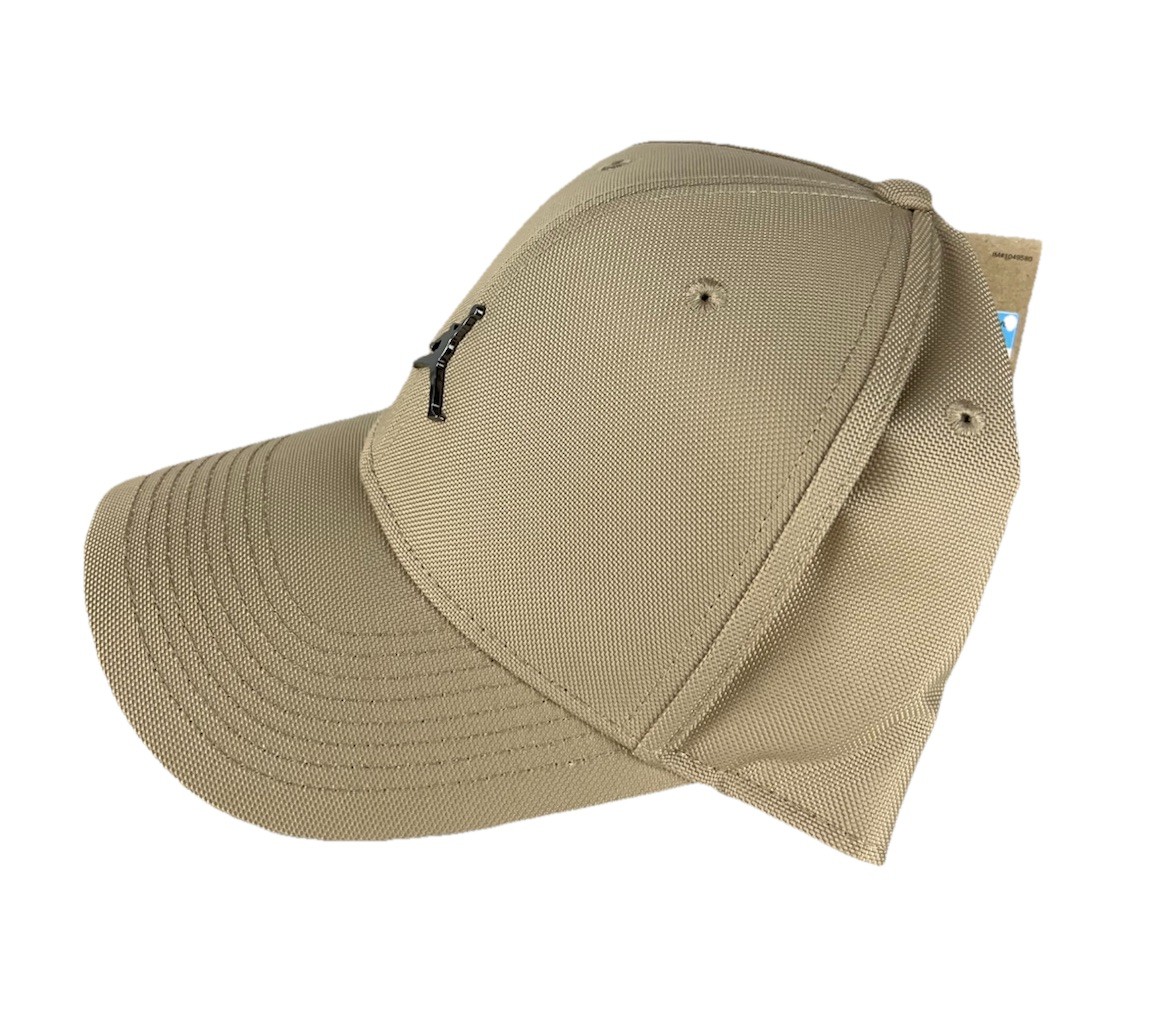 Jordan Rise Structured Metal Jumpman Adjustable Hat Cap Sz M/L Khaki HM5750-247