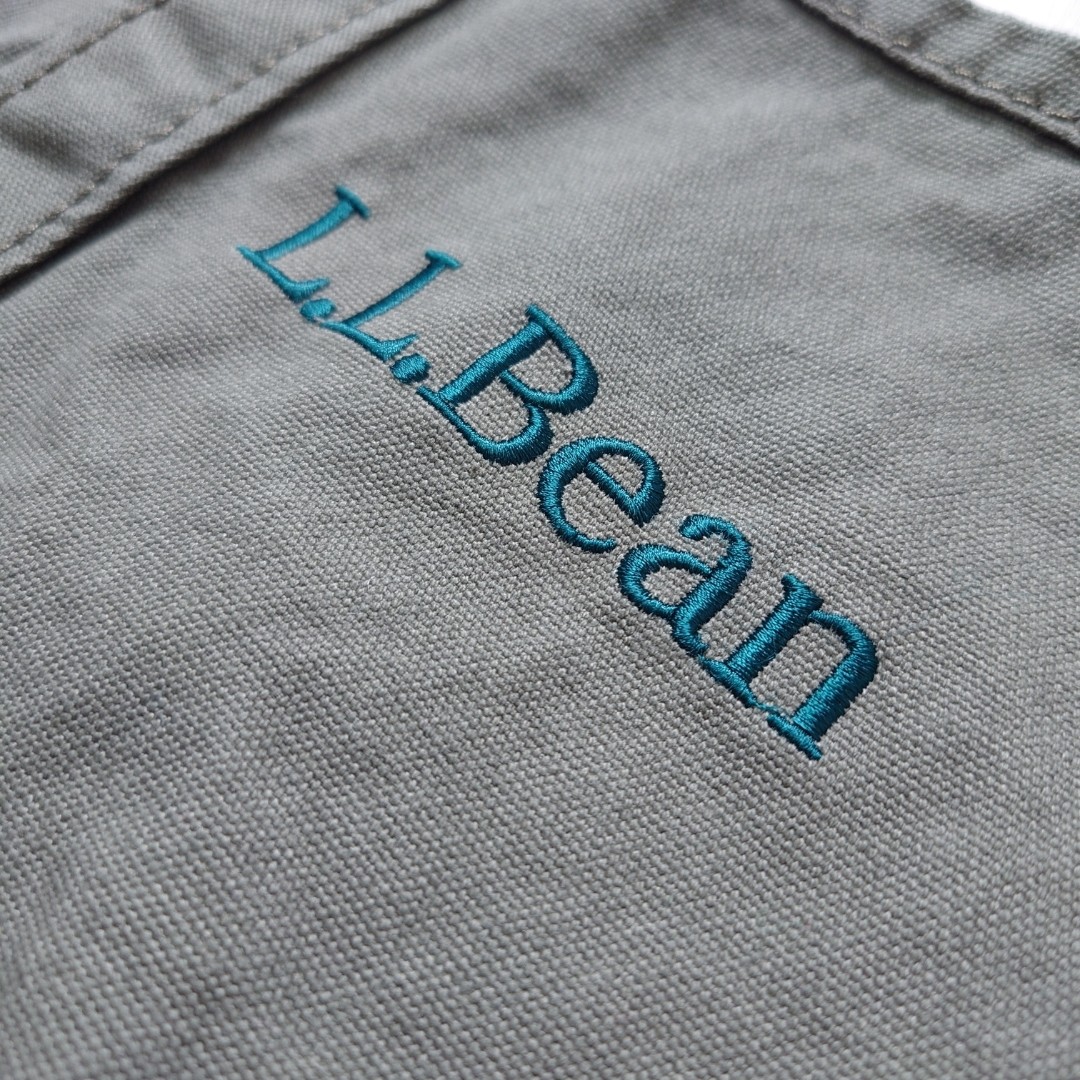 L.L.Bean Limited Edition Grocery Tote Dusty Olive Washed Boat Bag Used