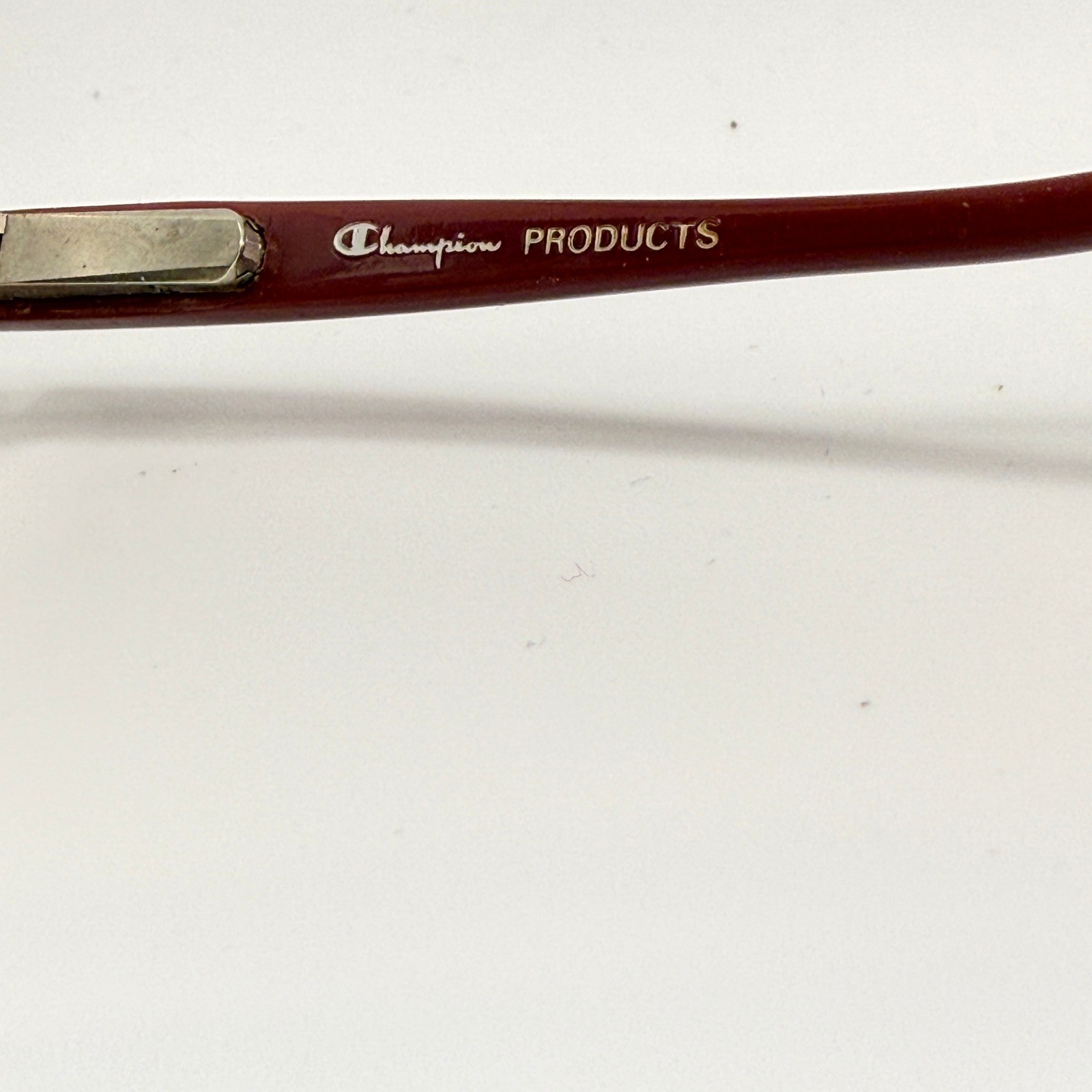 Champion Products Champ-Flex 3 C.002 52-16 Burgundy Clear Eyeglasses Frames