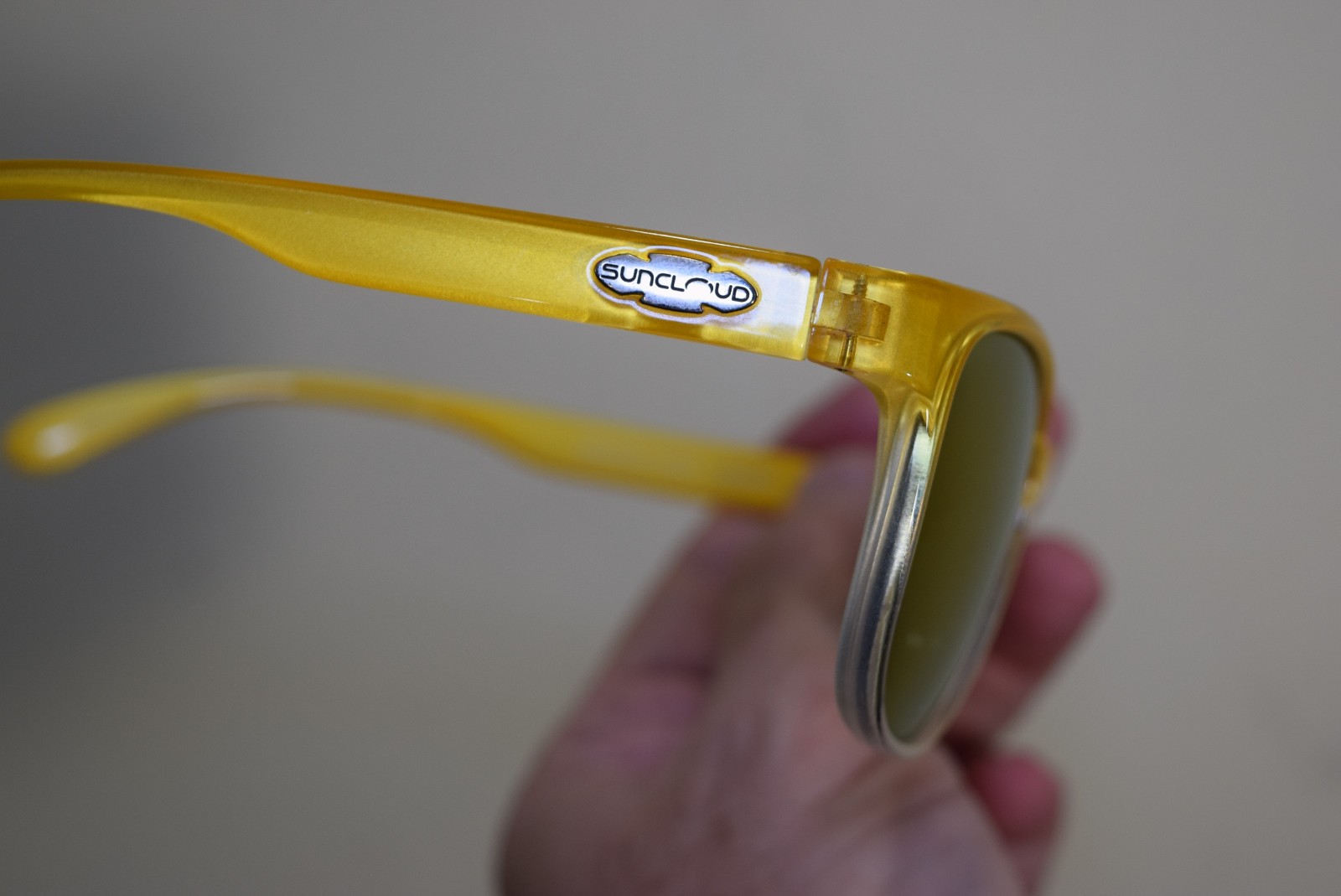 Suncloud LOVESEAT Polarized Sunglasses Electric Yellow Frame