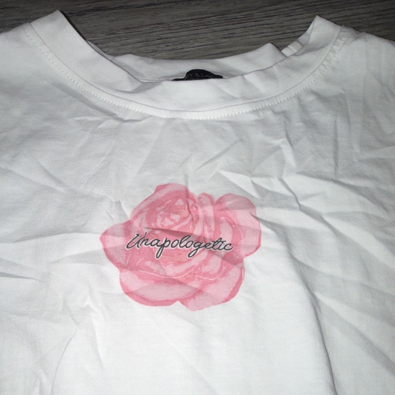 Ruby&Lace Unapologetic Women’s Size M decorative Shirt