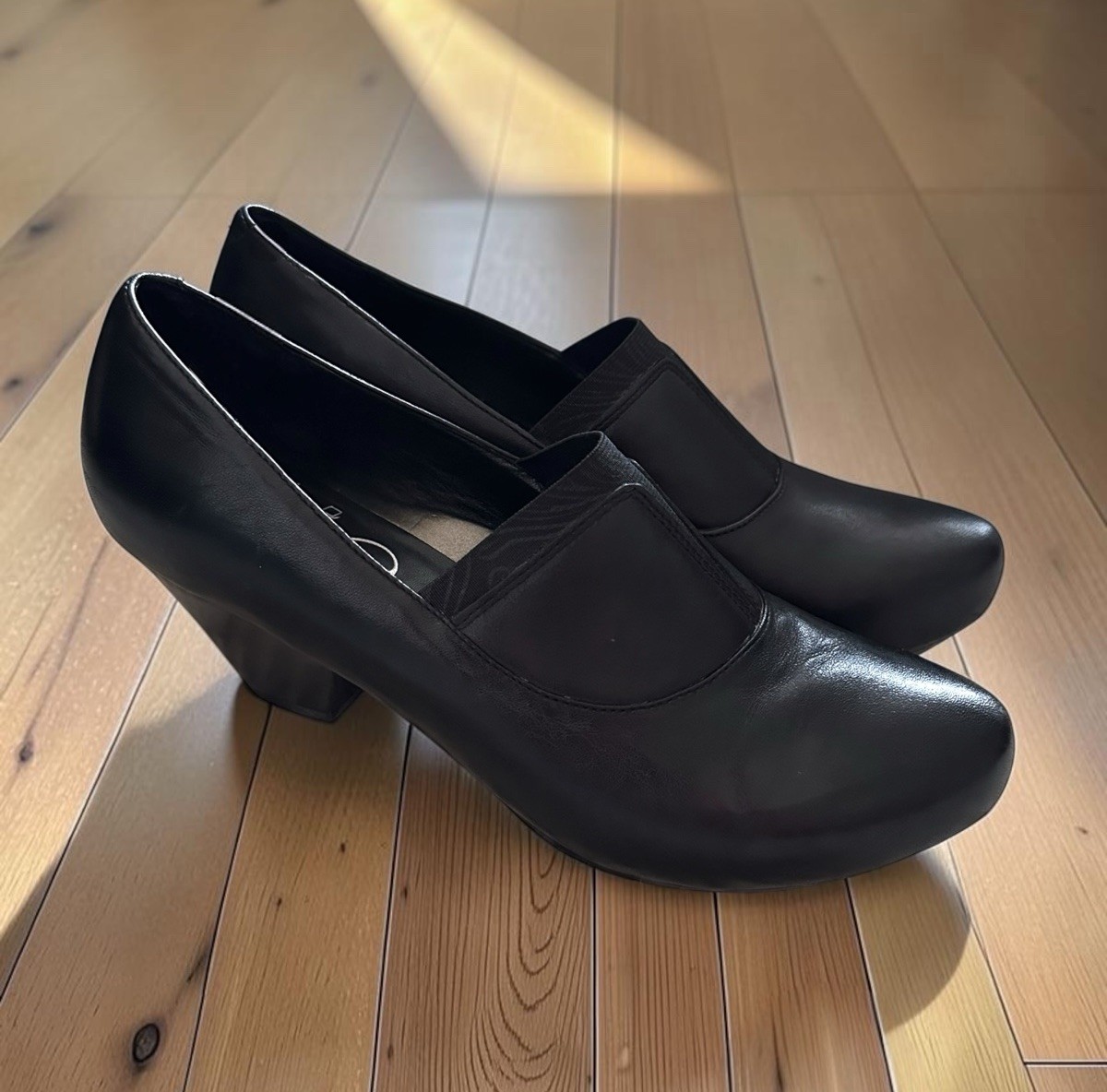 Dansko Beatrix Black Nappa Leather Pumps Heels Women’s US 8 EU 38 Good