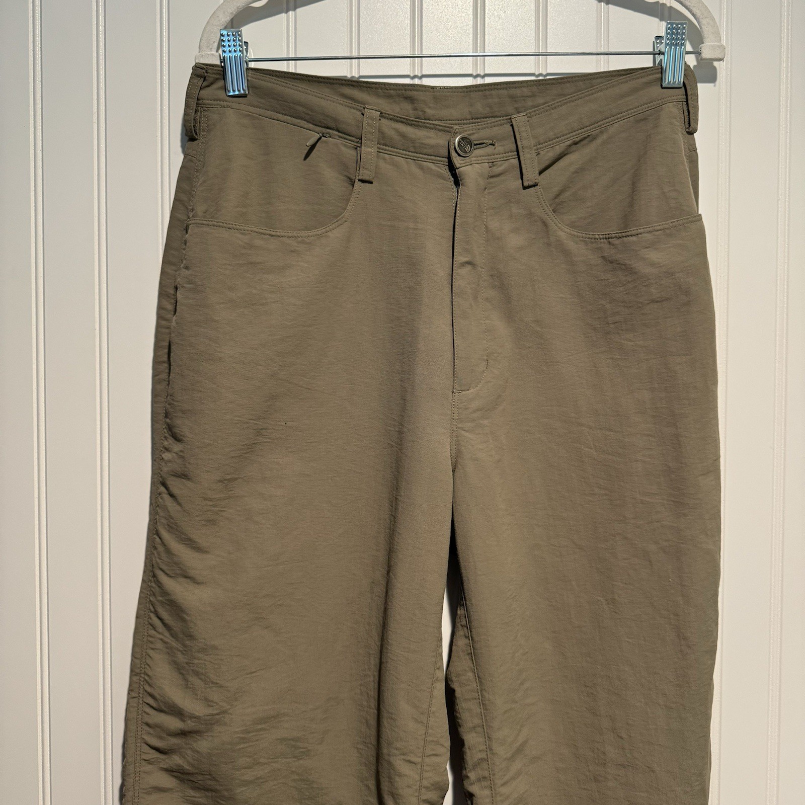 The North Face Tan Nylon Hiking Pants Size 12
