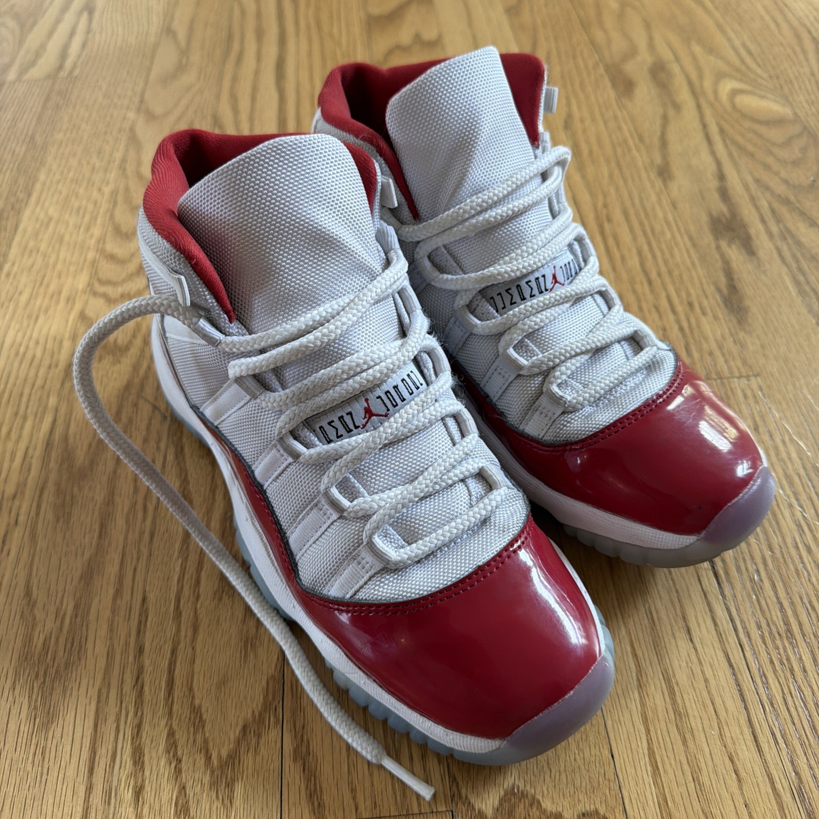 Air Jordan 11 Retro Cherry Red – Size 6Y- Lightly Worn – No box