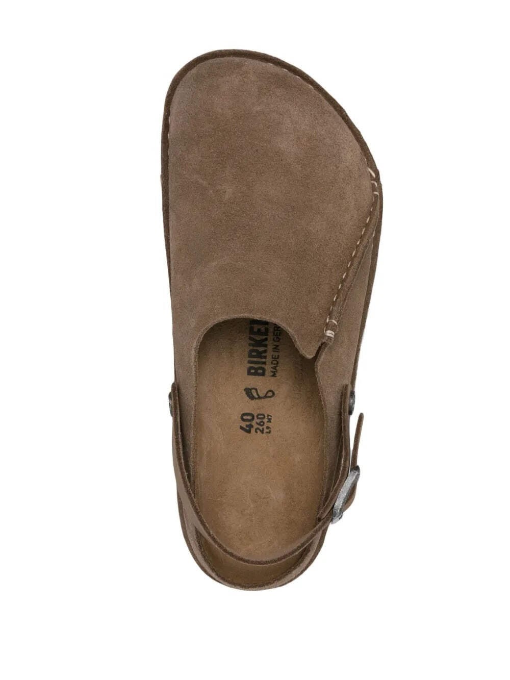 BIRKENSTOCK – Unisex Lutry Premium Suede Leather Regular Sandals