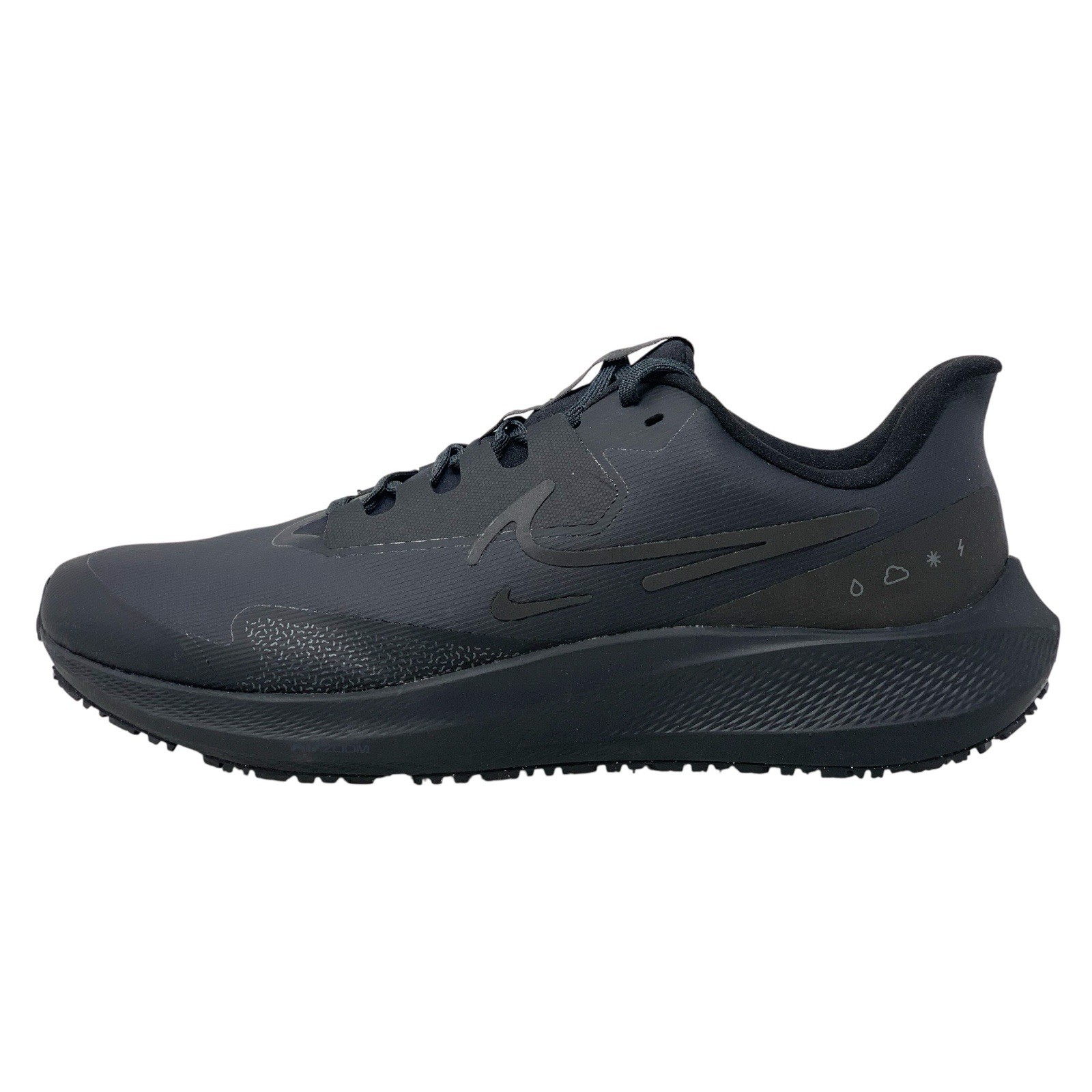 Nike Air Zoom Pegasus 39 Shield Black Sneakers, Size 13 BNIB DO7625-001