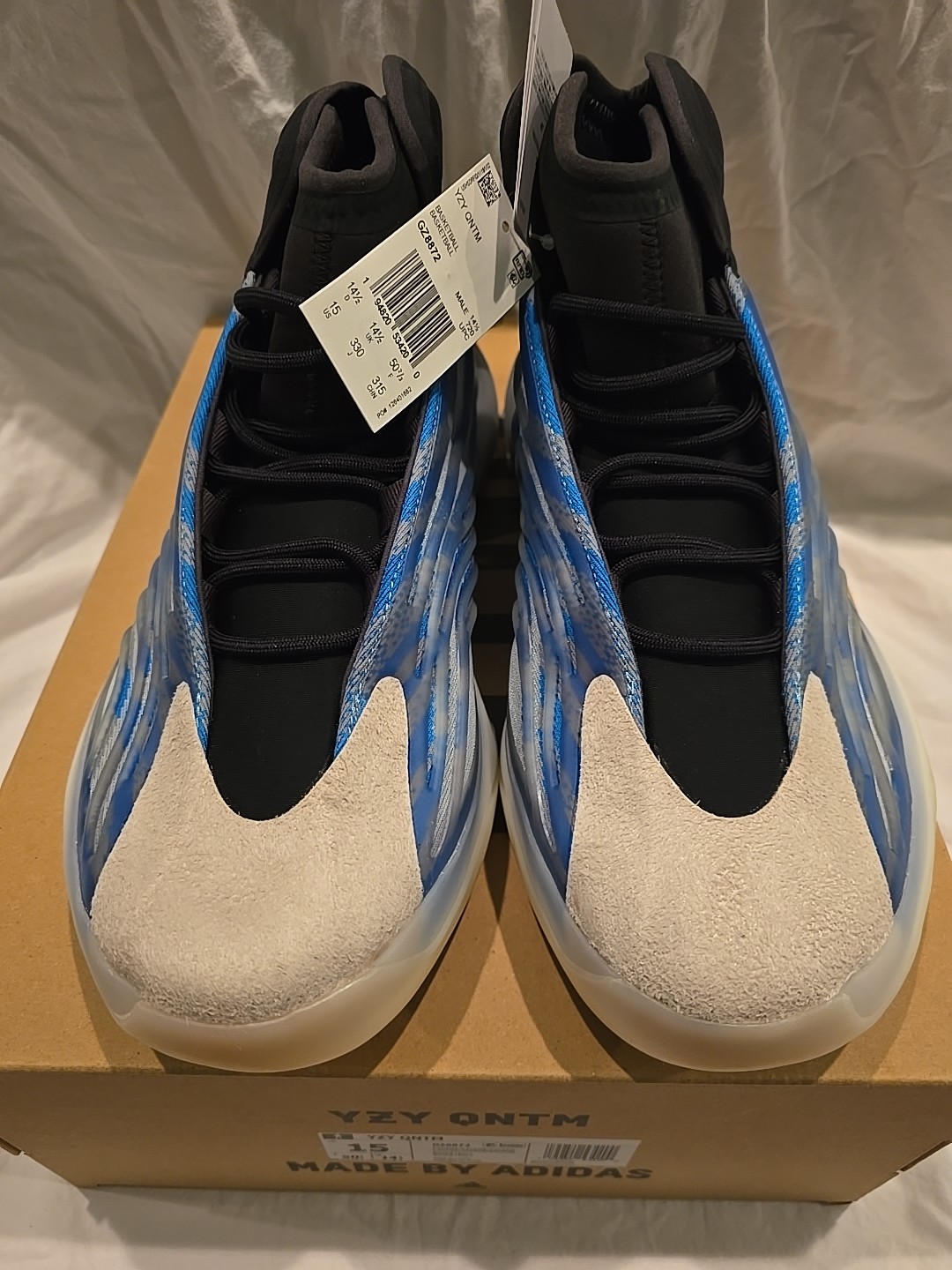 ADIDAS Yeezy Quantum Frozen Blue GZ8872 YZY QNTM Basketball Size 15 NIB Rare