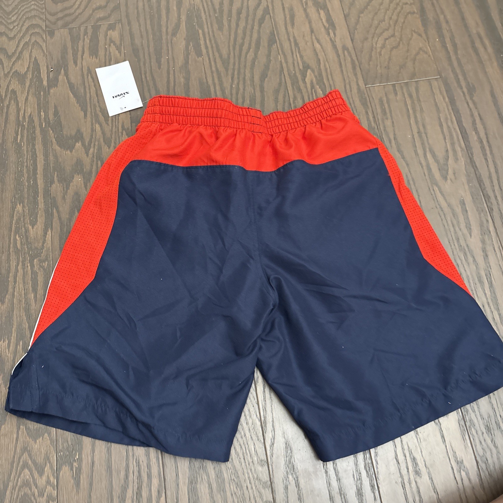 Nike Mens Core Contend 8” Volley Swim Trunks NESSC602 Red Navy Summer Small $48