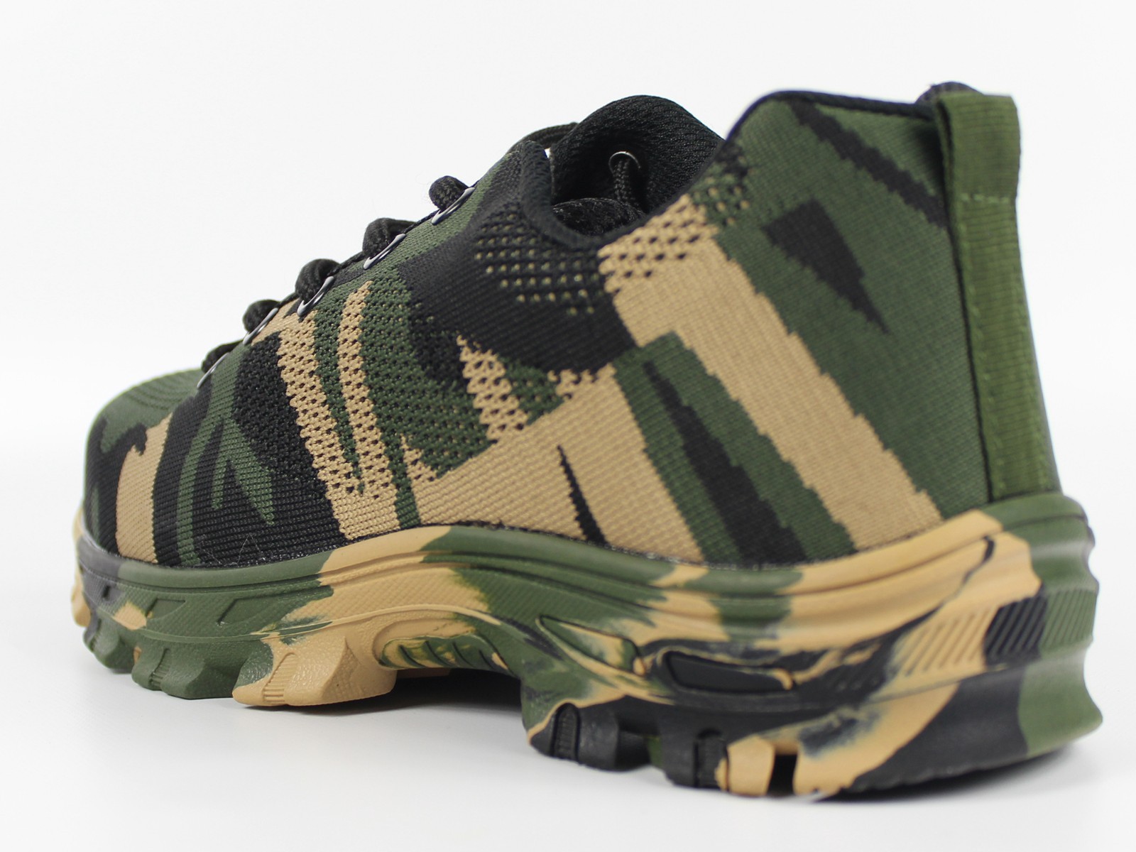 Camouflage Steel Toe Safety Shoes for Men Women Lightweight Work Sneakers