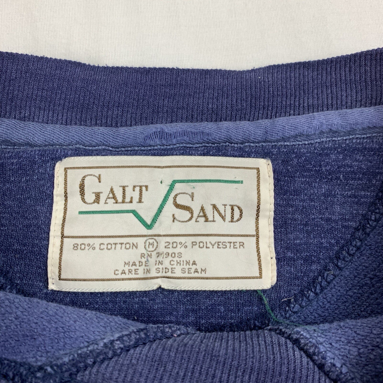 Vintage American Eagle Outfitters Sweatshirt Adult Medium Blue Golf Sports 90s