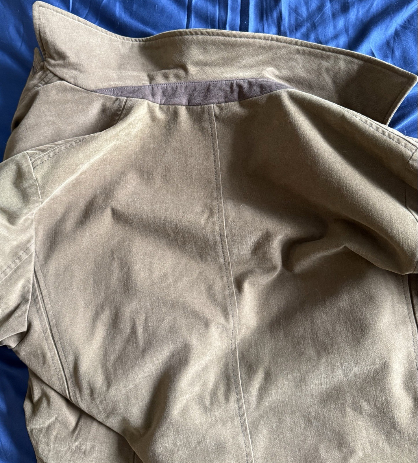 Paul & Shark Yachting Italy Jacket Brown Tan L Zip/Button