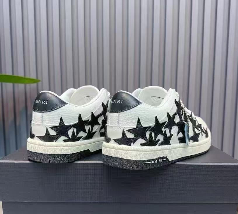 Amiri Star Sneakers US Size 9.5 Men’s/Women’s Fashion Casual Board Shoes