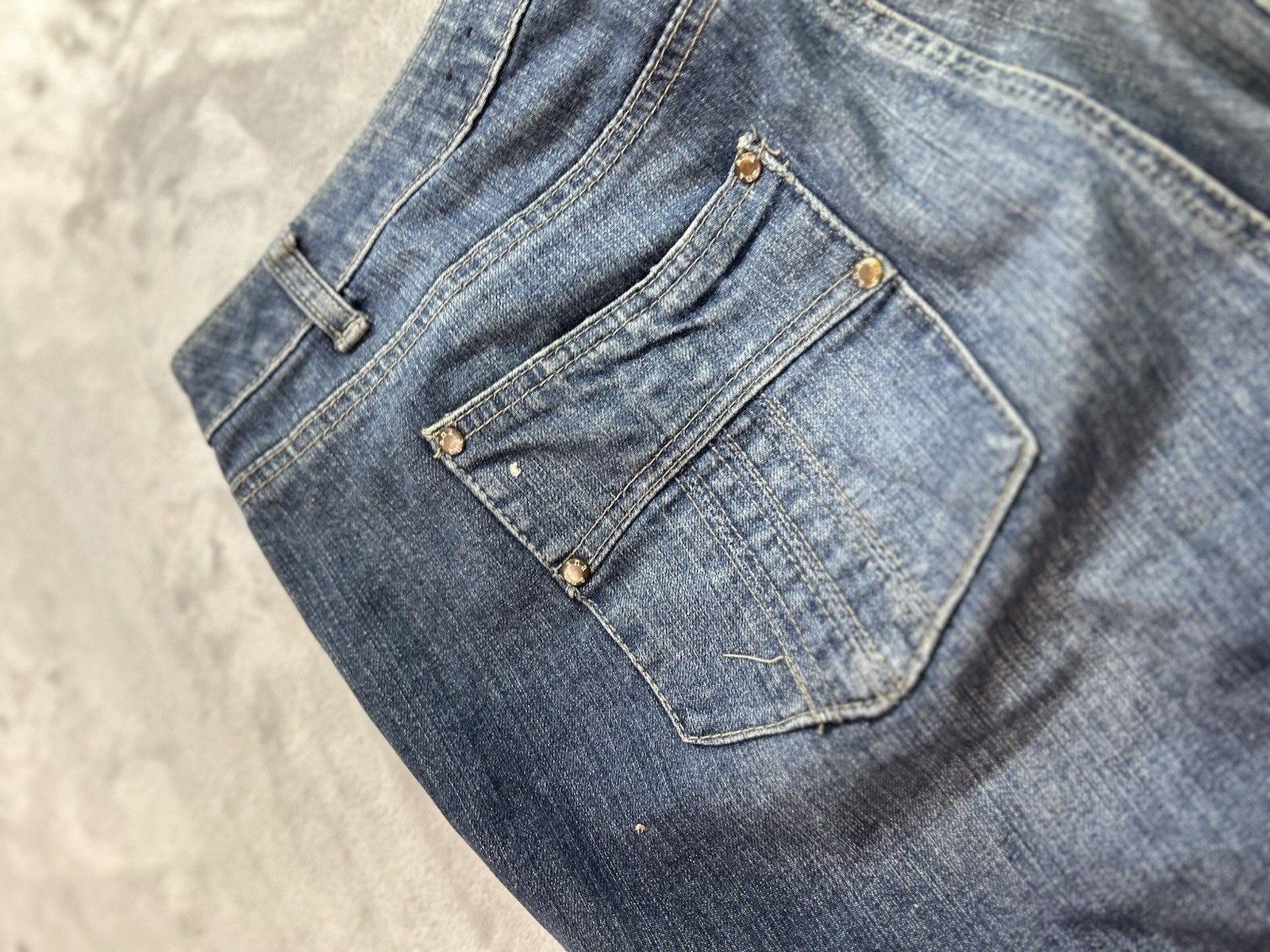 a.n.a. Women Plus Sz 16 Bermuda Denim Shorts Jorts Split Cuff Stretch Beach Walk