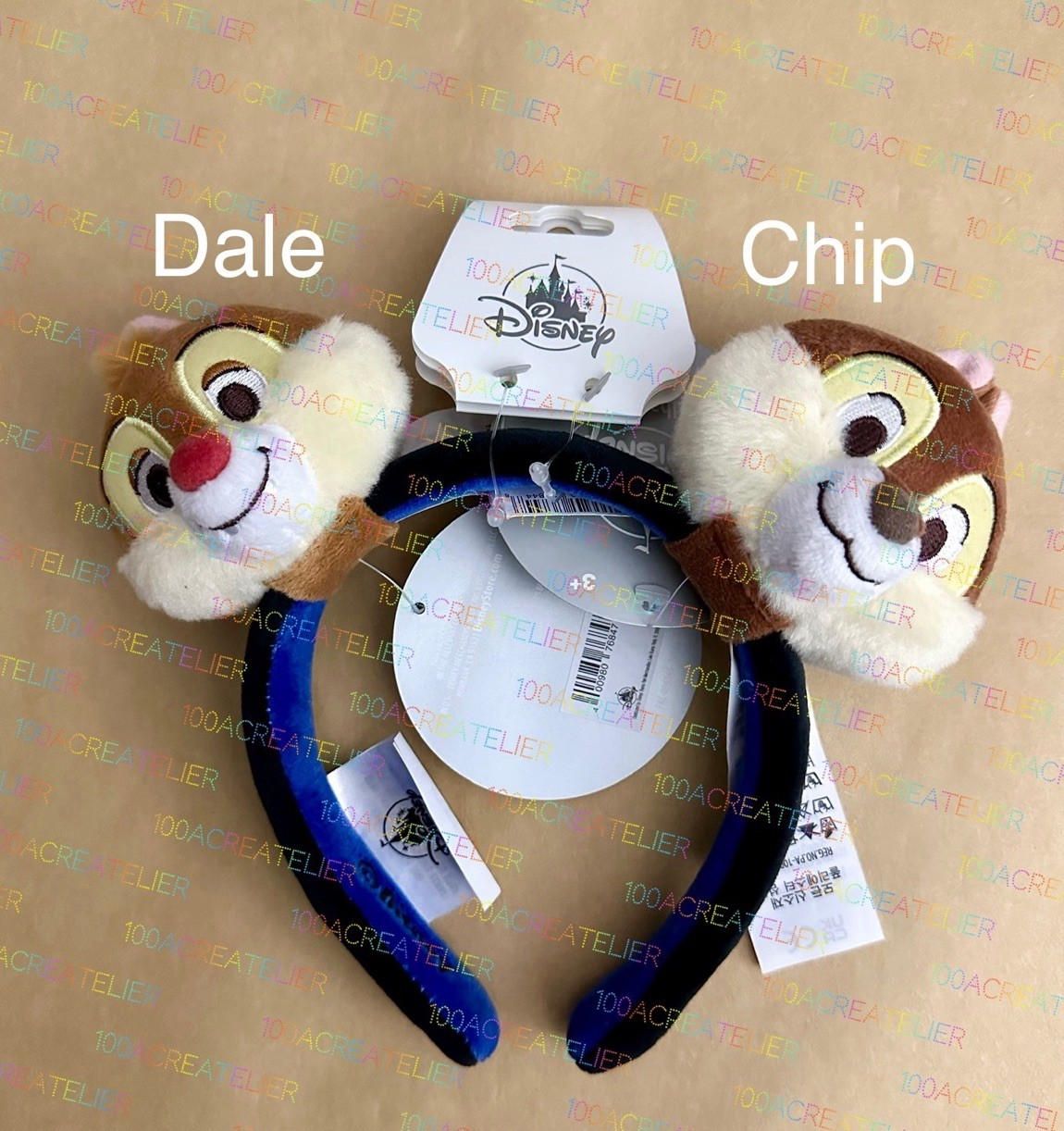 Disney Parks Create Your Own Character Plush Ears Headband