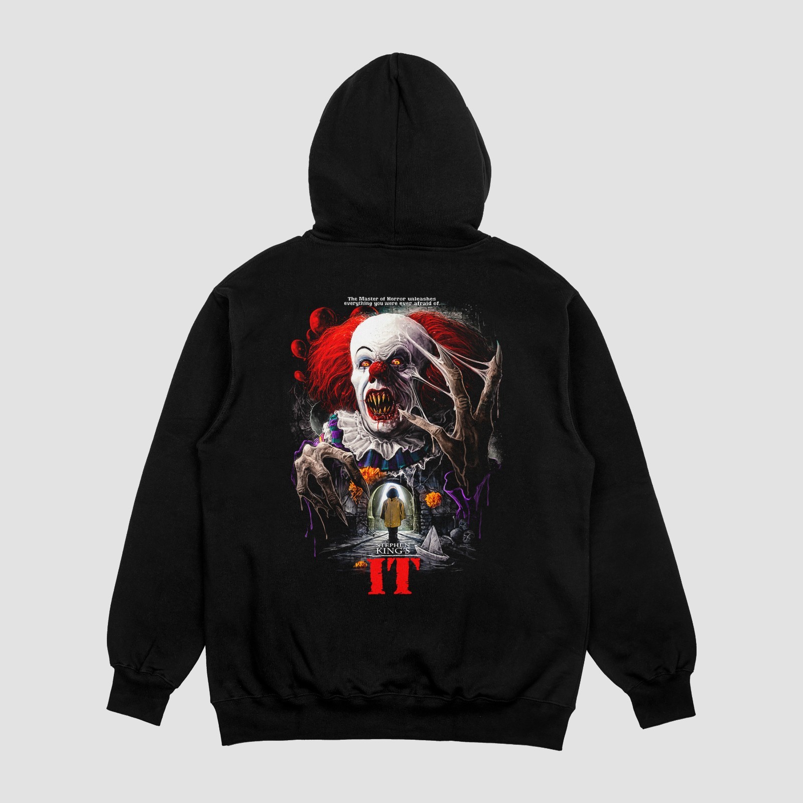 Stephen King’s IT Horror Movie Unisex Graphic Hoodie
