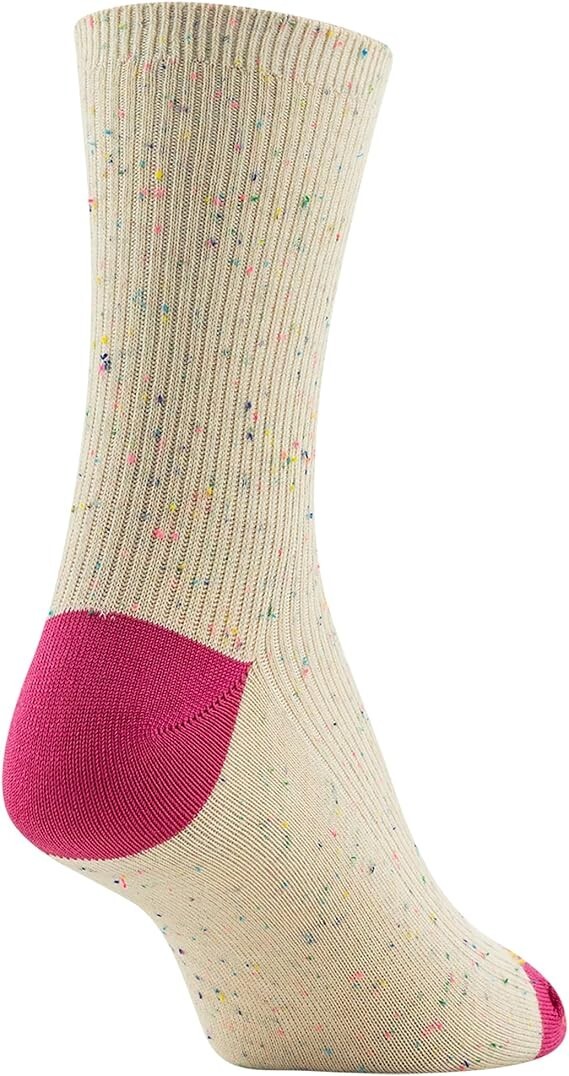 Gold Toe Womens Short Crew Socks 6 Pair Sz 6-9 Casual Ribbed Hiking Socks NWT