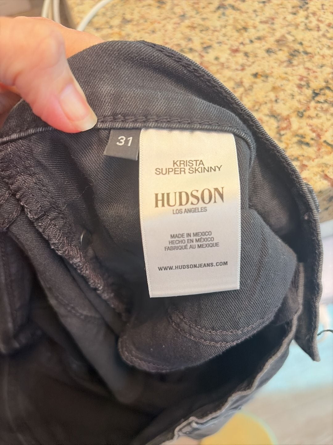 Hudson Los Angeles Krista Super Skinny Jeans Size 31