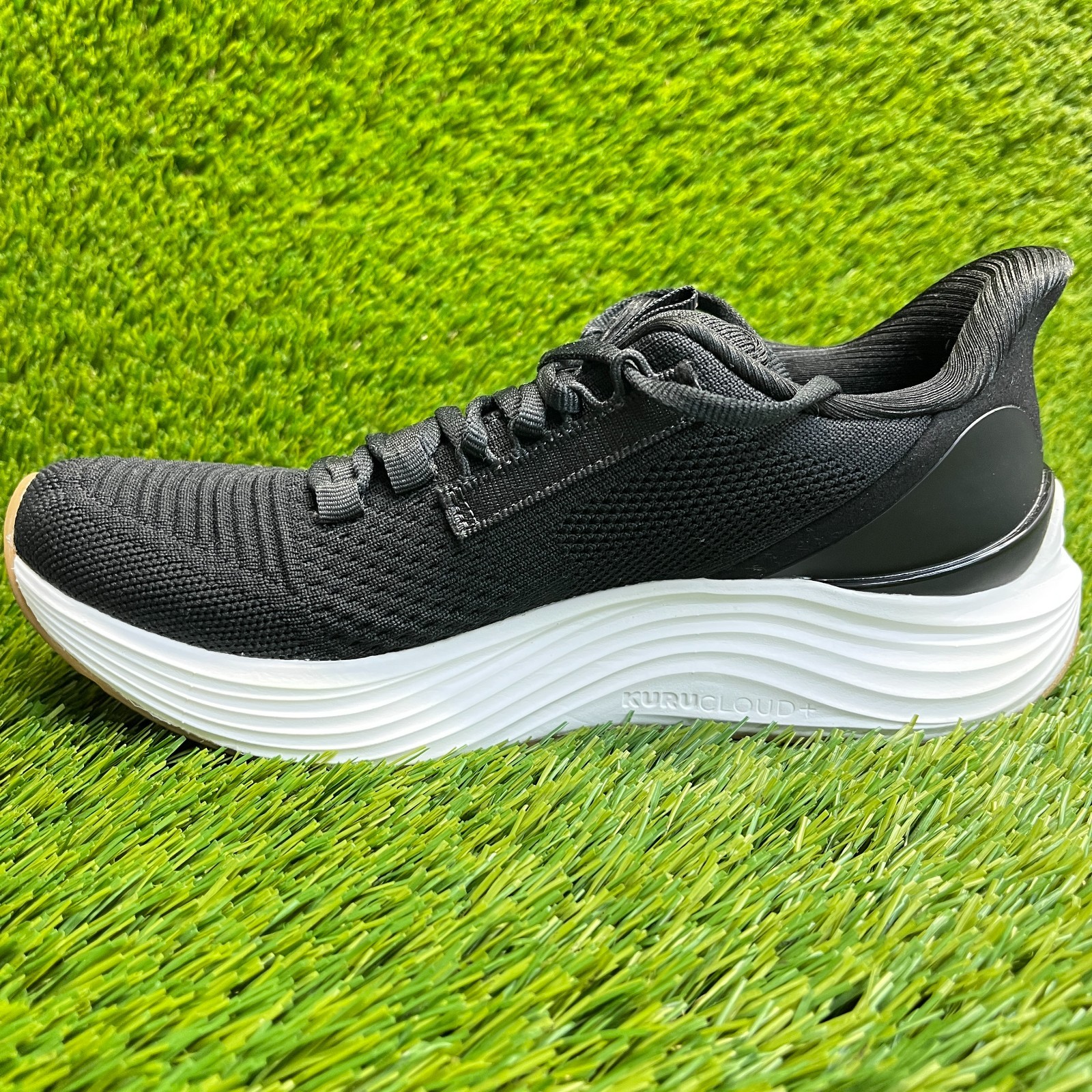 Kuru Atom 2 Womens Size 7 Black White Athletic Running Walking Shoes Sneakers