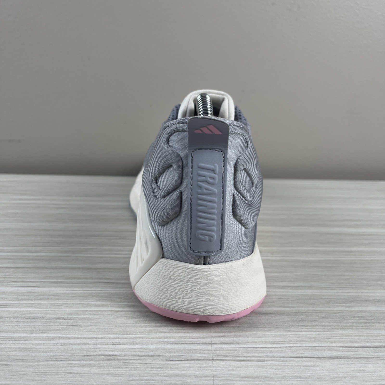 Adidas Dropset 3 Training Shoes Women Size 10 Gray Ivory Pink Adiwear 6 Heat.RDY