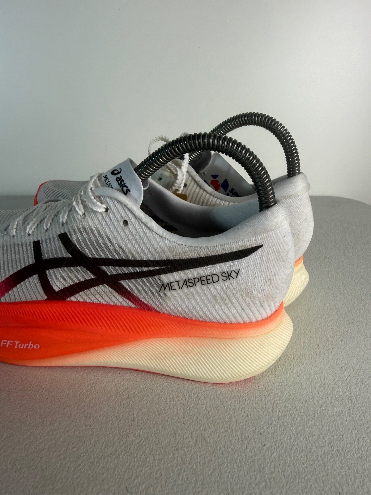 Asics Metaspeed Sky Sneakers Mens Size US 6.5 UK 5.5 EU 39.5 White Red NWT
