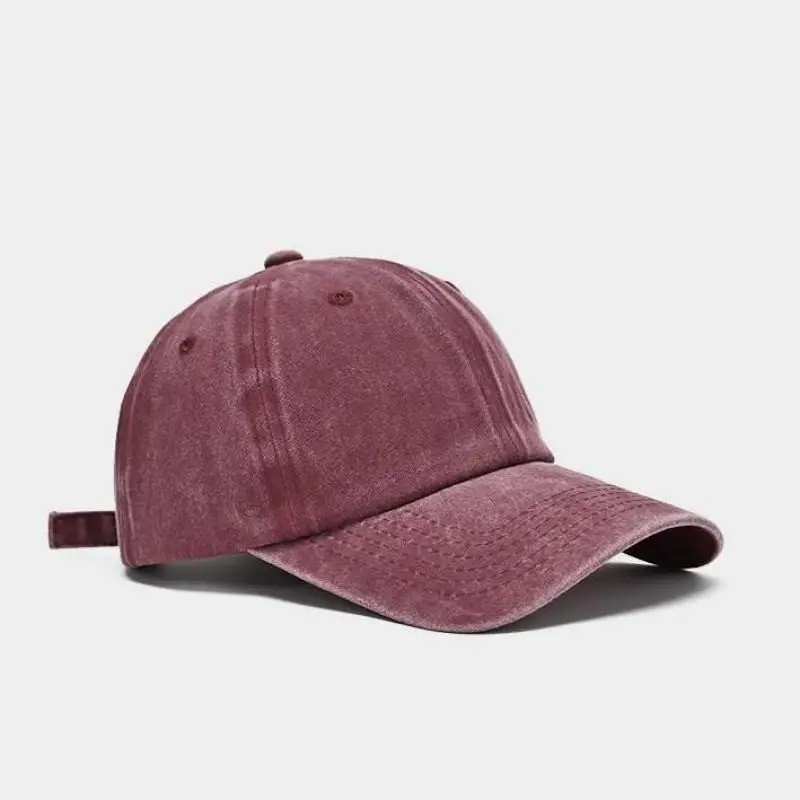 Vintage Baseball Cap Cotton Washed Snapback Dad Hat Hip Hop Outdoor